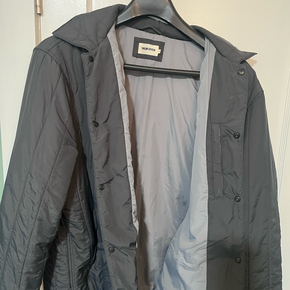 Soil Quilted Nylon Down Jacket - image 3